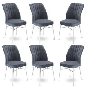 Flex - Fume, White Fume
White Chair Set (6 Pieces)