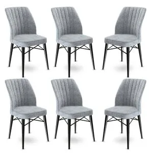 Flex - Grey, Black Grey
Black Chair Set (6 Pieces)