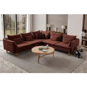 Flexy L - Sofa u boji crvenih pločica