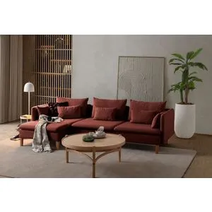 Flexy Relax - Crveni Ugaoni Sofa
