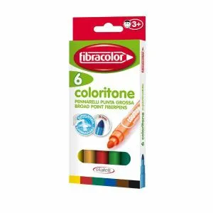 Flomasteri 6/1 Fibracolor