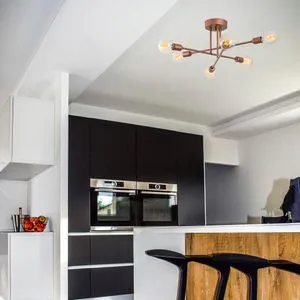 Flower - 173-AV Copper Chandelier