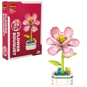 Flower Set Hibiskus 130Pcs