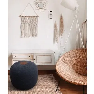 Fluffy - Anthracite Anthracite Pouffe
