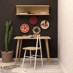 Fluse Oak Study Desk