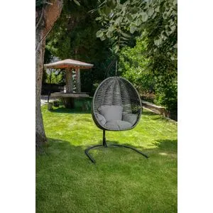Fındık Grey Garden Single Swing Chair