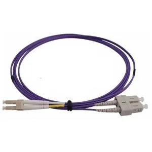 FO SC/UPC - LC/UPC  MM 3M OM4 DX Purple