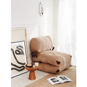 Fold Kadife - Camel Camel 1-Seat Sofa-Bed