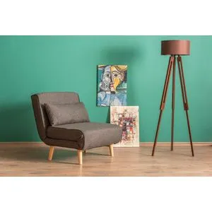 Folde Single - Dark Grey Dark Grey 1-Seat Sofa-Bed