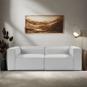 Fora 2 Seater - Light Grey Light Grey 2-Seat Sofa