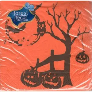 Forest Halloween salveta 33x33cm 15/1 3sl (pak)