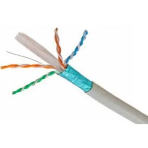 FPC-6260E-SOL *Gembird, FTP cat.6 Indoor, solid 23AWG, 0.57mm PREMIUM CCA kotur pun presek 305m(4999
