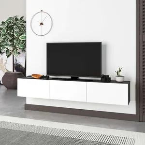 Francy 180 - Anthacite, White Anthacite
White TV Stand