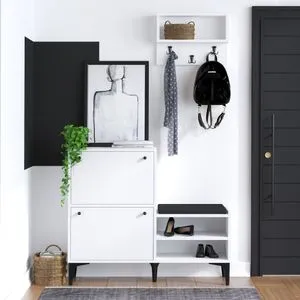 Fredy White
Black Shoe Cabinet