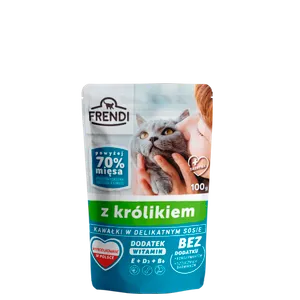 FRENDI kesica za mačke sa zečetinom 100g