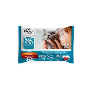 FRENDI kesice 4*100g za mačke sa ćuretinom i govedinom