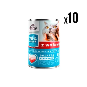 FRENDI konzerva za mačke govedina 400g x10 komada