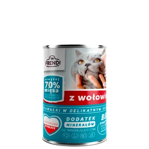 FRENDI konzerva za mačke sa govedinom 400g