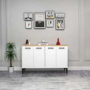 Frezya - Sapphire Oak, White Sapphire Oak
White Console