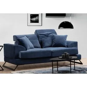 Frido - Navy Blue Navy Blue 2-Seat Sofa