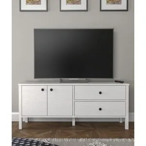 FRN-20001 Wooden
White TV Stand