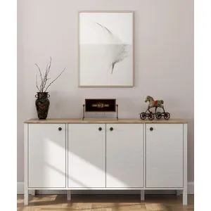 FRN-20007 Wooden
White Console