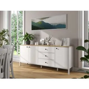 FRN-20009 Wooden
White Console