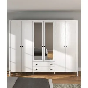 FRN-20011 Drveni beli ormar