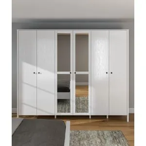 FRN-20020 Drveni beli ormar