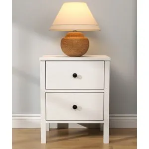 FRN-20029 Wooden
White Nightstand