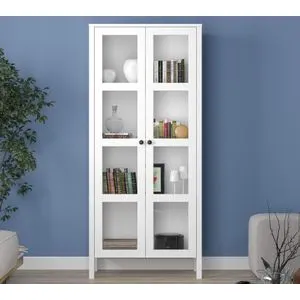 FRN-20032 Wooden
White Bookshelf