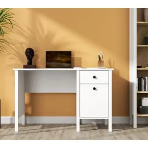 FRN-20036 Wooden
White Study Desk