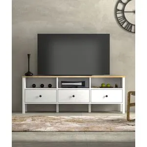 FRN-20055 Wooden
White TV Stand