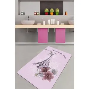 From Paris (70 x 120) Multicolor Bathmat