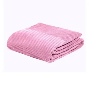 Frotir prekrivač ZIG ZAG GRANDE 200x210 - DAWN PINK 26