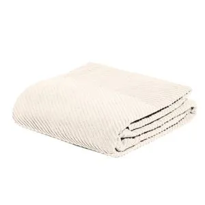 Frotir prekrivač ZIG ZAG GRANDE 200x210 - IVORY