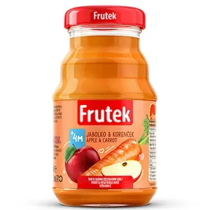 FRUTEK sok od šargarepe i jabuke 125 ml 4M+