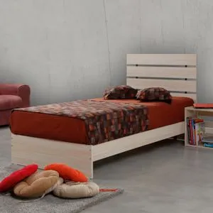 Fuga 100 - Oak Oak Single Bedstead