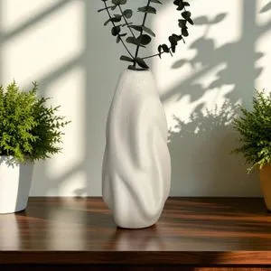 Fumo - Beige Beige Decorative Pot
