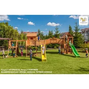 Fungoo Maxi set Spider Land - drveno dečije igralište