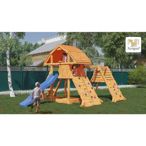 Fungoo Set Giant Spider - drveno dečije igralište