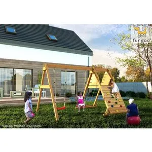 Fungoo Set Spider King - drveno dečije igralište