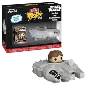 Funko Bitty Pop Star Wars Han Solo i Millennium Falcon