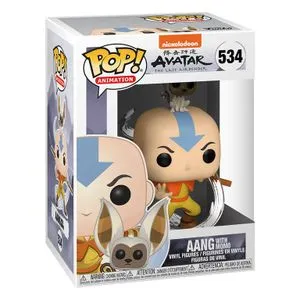 Funko POP! & Buddy: Avatar - Aang w/ Momo