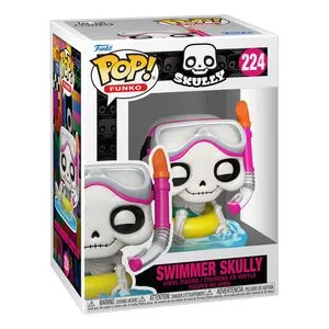 Funko POP! figura Icons: Skeleton Summer: Swimmer Skully #224, 10 cm