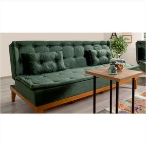 Fuoco - Green Green 3-Seat Sofa-Bed