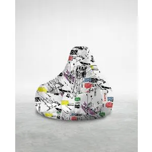 Futurista Multicolor Bean Bag