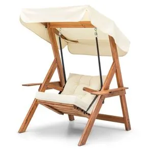 Galata Swing S1 - Cream Cream Garden Single Swing Chair