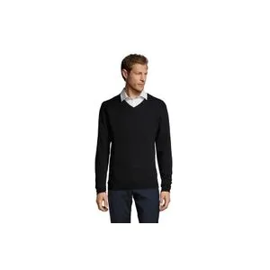 GALAXY MEN muški džemper na V izrez - Teget, 3XL