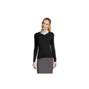 GALAXY WOMEN ženski džemper na V izrez - Teget, XL